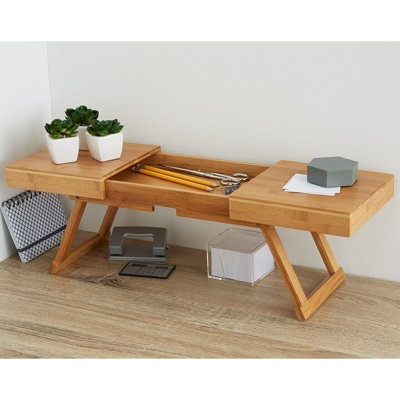 Bamboo on sale office desk