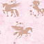 Over the Rainbow Iridescent Unicorns Wallpaper Pink / Rose Gold Holden 90951
