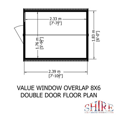 Overlap 8 x 6 DD Value With Window - 7