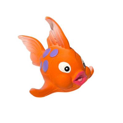 OVO Pals Georgina Goldfish Squeaky Dog Toy