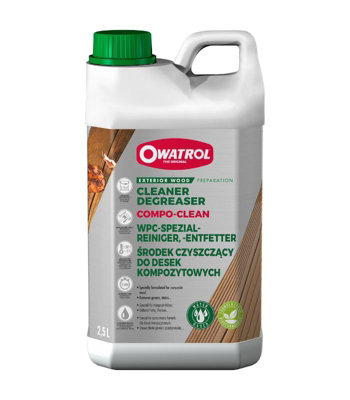 Owatrol Compo-Clean Cleaner and Degreaser for Composite Wood - 1 Litre