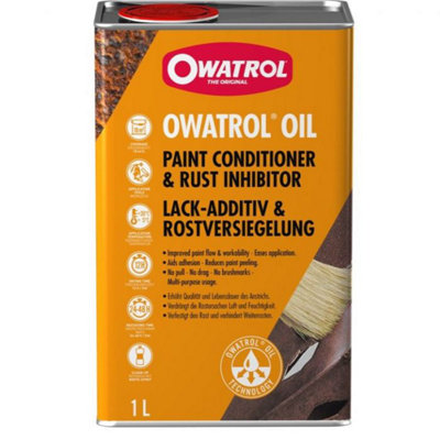 Owatrol Oil Paint Conditioner & Rust Inhibitor 1L DIY at B&Q