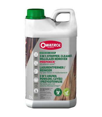 Owatrol Prepdeck 3in1 Stripper, Cleaner & Remover 1L