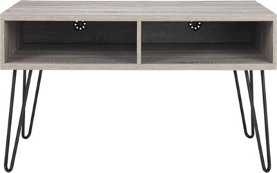 Owen Retro TV-Stand Distressed Grey Oak