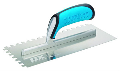 OX Pro 8mm Notched Tiling Trowel - 115 x 280mm / 11in