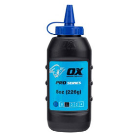OX Pro Blue Chalk Refill - 226g / 8oz