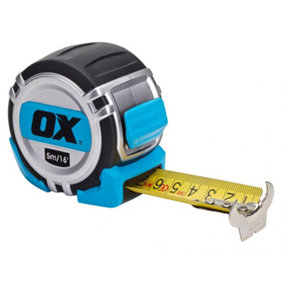 Ox Pro Heavy Duty Tape Measure Metric/Imperial 5m OX-P028705