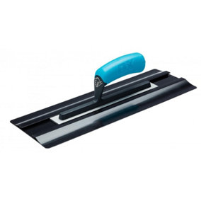 OX Pro Semi Flex Plastic Finishing Trowel with Soft Grip & Replaceable Blade System - 405 x 138 mm / 16in