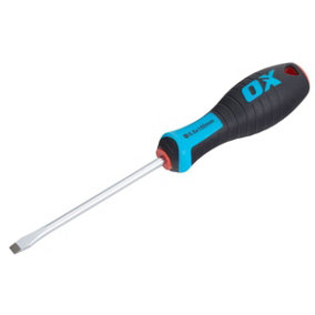 Ox Pro Slotted Flared Screwdriver 100mm x 5.5mm OX-P362210