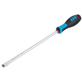 Ox Pro Slotted Flared Screwdriver 250mm x 10mm OX-P362225