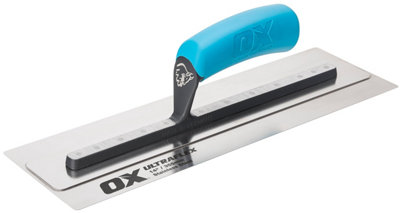 OX Pro UltraFlex Plasterers Finishing Trowel - 355 x 110mm / 14in