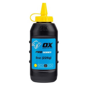 OX Pro Yellow Chalk Refill - 226g / 8oz
