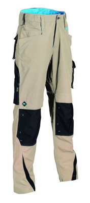 Ox Ripstop Trade Work Trousers Brown with Multiple Pockets - 38R | DIY ...