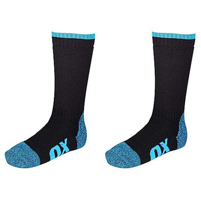 OX Tools Tough Builders Socks Size 6-12 EU 39 - 45 Trade Work Socks OX-W551001