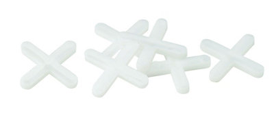 OX Trade Cross Shaped Tile Spacers (250 pcs) - 2mm