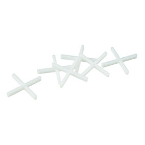 OX Trade Cross Shaped Tile Spacers (250 pcs) - 5mm