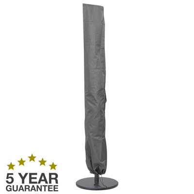 Oxbridge Jumbo Parasol Cover GREY