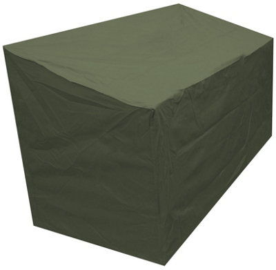 Oxbridge Large (4 Seater) Bench Cover GREEN | At B&Q
