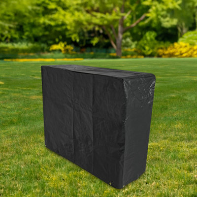 Oxbridge Large Barbecue Cover 120g/M2 PE BLACK