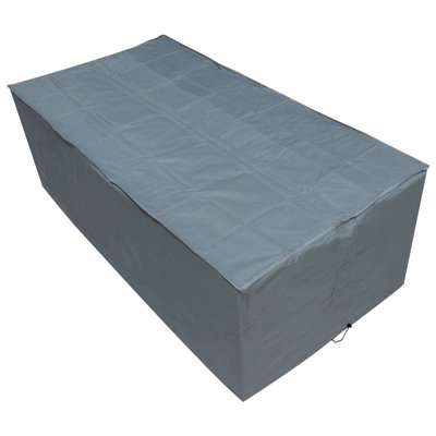 Oxbridge Large Table Cover GREY DIY at B&Q