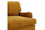 Oxford 3 Seater Sofa, Mustard Velvet