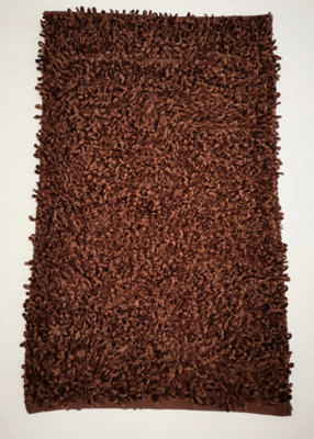 Oxford Shaggy Polycotton Super Absorbant Rug (88x55 cm)