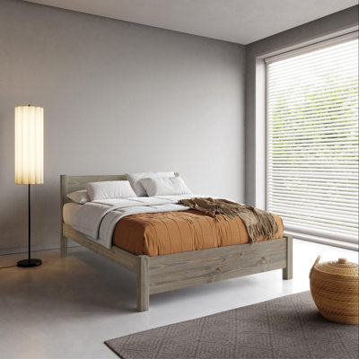 Grey and deals pine bedroom furniture