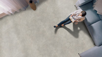 Oxley Grey Concrete Vinyl by Remland (3m x 2m) - 5