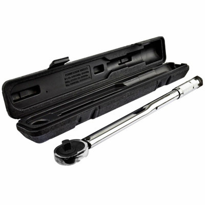 Oypla 1/2" Drive Mechanics Ratchet Mircometer Torque Wrench Spanner 42-210Nm
