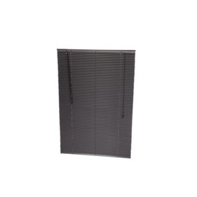 Oypla 100 x 150cm PVC Black Home Office Venetian Window Blinds with Fixings