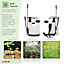 Oypla 12L 12 Litre Backpack Knapsack Pressure Crop Garden Weed Sprayer