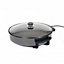 Oypla 1500W Large Multi Function Electric Cooker Frying Pan with Glass Lid