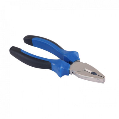Oypla 150mm Soft Grip Combination Pliers - 20mm Jaw Capacity