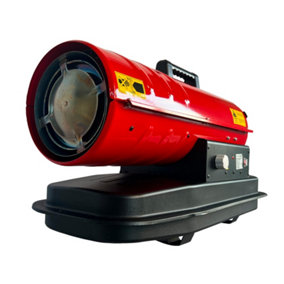 Oypla 20kW / 70000BTU Industrial Portable Diesel Kerosene Workshop Garage Space Fan Heater