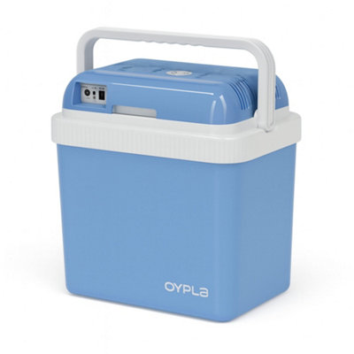 Oypla 24L 240V AC 12V DC Coolbox Hot Cold Portable Electric