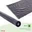 Oypla 2m x 25m Heavy Duty Weed Control Ground Cover Membrane Sheet