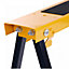Oypla 2x Saw DIY Garage Work Bench Carpentry Building Trestles Load 100KG