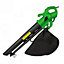 Oypla 3-in-1 2600W Electric Garden Leaf Blower and Vacuum Mulcher