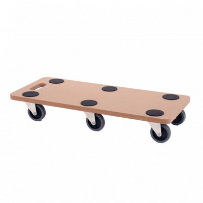 Oypla 300kg Wheeled Platform Dolly Furniture Transport Roller Trolley