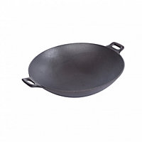 Oypla 30cm Cast Iron Non Stick Wok Skillet Frying Cooking Pan