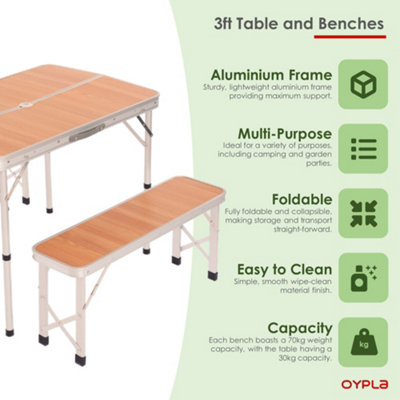 Folding kitchen deals bench