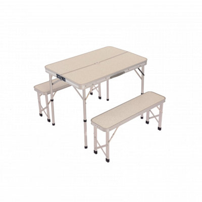 Coleman camping discount table and benches