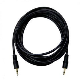 Oypla 3m 3.5mm Jack to Jack Stereo Extension Audio Aux Gold Cable Lead