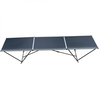 Oypla 3m Aluminium Folding Wallpaper Pasting Decorating Table