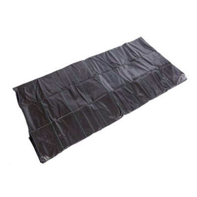 Outsunny 2 x 100m Weed Membrane, Heavy Duty Weed Control Membrane main image 0