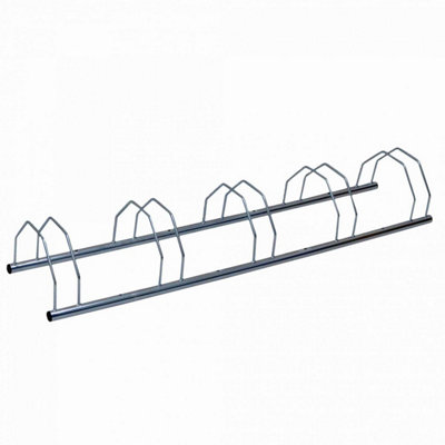 Buy Oypla 5 Slot Metal Heavy Duty Bike Stand Bicycle Storage Rack | DIY ...