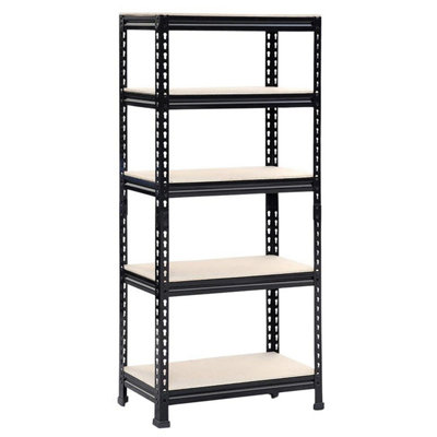 Oypla 750kg Heavy Duty 5 Tier Metal Storage Garage Shelving Racking