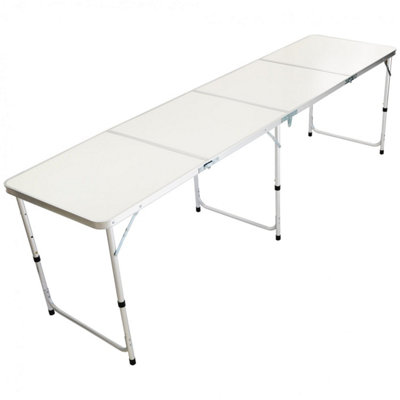 Folding table 8 deals feet