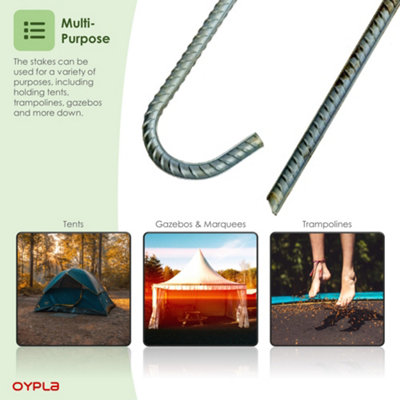 Stakes Heavy Duty 10-Pack Heavy Duty 16