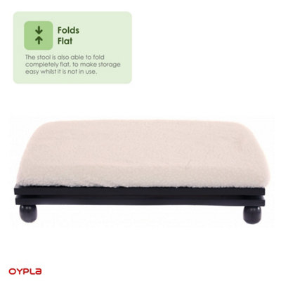 Foldable Padded Foot Rest Accessory